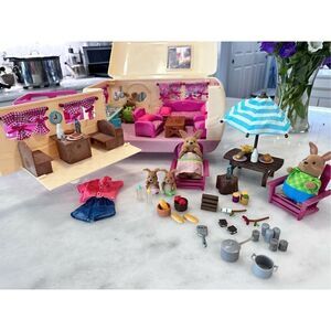 Mattel Li'l Woodzeez Animal Figurines Playset & Accessories